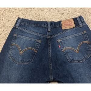 Levi's 501 Men's Size 32x30.5 Blue Denim Button Fly Straight Leg Z22 Rare Pkts